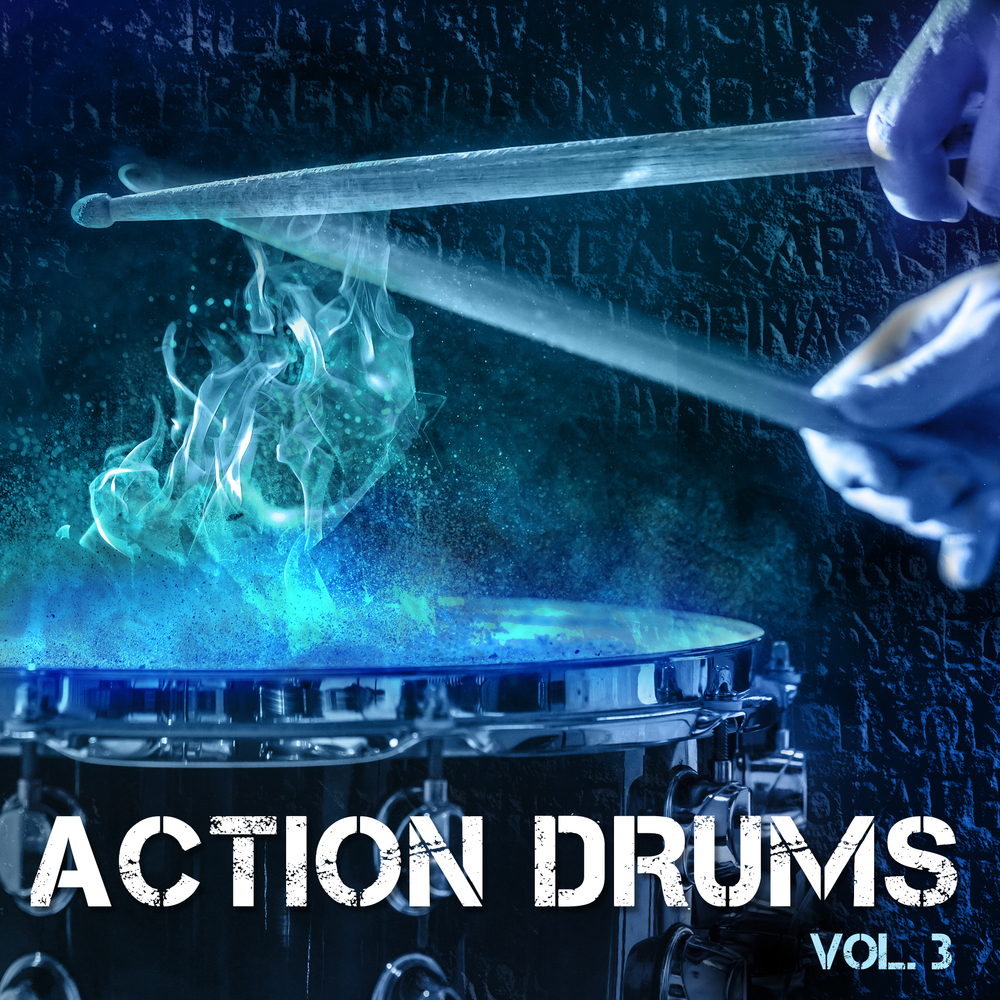 Cover for Action Drums Vol. 3