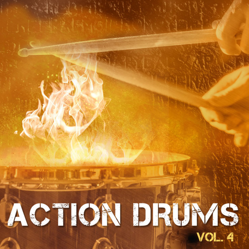 Cover for Action Drums Vol. 4